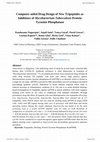 Research paper thumbnail of Computer-aided Drug Design of New Tripeptides as Inhibitors of Mycobacterium Tuberculosis Protein Tyrosine Phosphatase