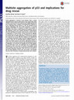 Research paper thumbnail of Multisite aggregation of p53 and implications for drug rescue