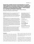 Research paper thumbnail of Towards the complete structural characterization of a protein folding pathway: the structures of the denatured, transition and native states for the association/folding of two complementary fragments of cleaved chymotrypsin inhibitor 2. Direct evidence for a nucleation-condensation mechanism