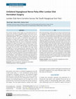 Research paper thumbnail of Unilateral Hypoglossal Nerve Palsy After Lumbar Disk Herniation Surgery