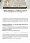 Research paper thumbnail of Del agave a la arquitectura en tierra. Aprovechamiento de fibras naturales de los desechos de la agroindustria en la fabricación del adobe biocompósito