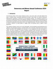 Research paper thumbnail of Democracy Moves Annual Conference 2024 Report