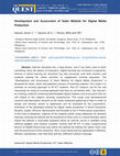 Research paper thumbnail of Development and Assessment of Static Website for Digital Media Production