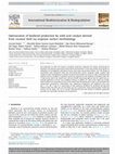 Research paper thumbnail of Optimization of biodiesel production by solid acid catalyst derived from coconut shell via response surface methodology