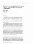 Research paper thumbnail of Chapter 10. Developing a habitat monitoring program: three examples from national forest planning