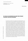 Research paper thumbnail of Na Trilha De Raymond Williams Para Pensar Cultura e Política No Brasil