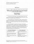 Research paper thumbnail of Book Review. Collaborating with the Enemy: How to Work With People You Don’t Agree With or Like or Trust by Adam Kahane