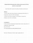 Research paper thumbnail of Linking the health of older people in places with labour market outcomes for all: does it matter how we measure health?