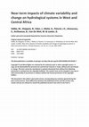 Research paper thumbnail of Near-term impacts of climate variability and change on hydrological systems in West and Central Africa