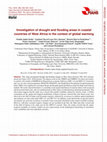 Research paper thumbnail of Investigation of drought and flooding areas in coastal countries of West Africa in the context of global warming