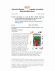 Research paper thumbnail of Review of Teaching in the Anthropocene: Education in the face of the environmental crisis