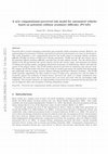 Research paper thumbnail of A new computational perceived risk model for automated vehicles based on potential collision avoidance difficulty (PCAD)