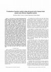 Research paper thumbnail of Evaluation of motion comfort using advanced active human body models and efficient simplified models