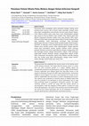 Research paper thumbnail of Pemetaan Potensi Wisata Pulau Ma Pemetaan Potensi Wisata Pulau Maitara Dengan Sistem Informasi Geografi