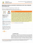 Research paper thumbnail of Behavior of Physical and Density Properties of Soft Soil Stabilized with Nickel Slag