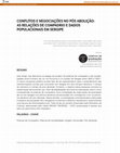 Research paper thumbnail of Conflitos e negociações no pós abolição: as relações de compadrio e dados populacionais em Sergipe