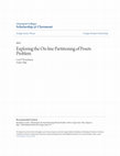 Research paper thumbnail of Exploring the On-line Partitioning of Posets Problem