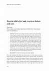 Research paper thumbnail of Bees in folk belief and practices before and now