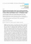 Research paper thumbnail of Chemical characterisation of the coarse and fine particulate matter in the environment of an underground railway system: cytotoxic effects and oxidative stress-a preliminary study