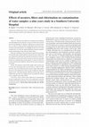 Research paper thumbnail of The Impact of Aerators on Water Contamination by Emerging Gram-Negative Opportunists in At-Risk Hospital Departments