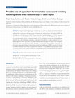 Research paper thumbnail of Possible role of aprepitant for intractable nausea and vomiting following whole brain radiotherapy—a case report