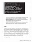 Research paper thumbnail of De primarias internas a primarias interpartidarias: transformaciones, competitividad y utilidad estratégica de los mecanismos participativos de selección de candidaturas