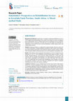 Research paper thumbnail of Stakeholders' Perspectives on Rehabilitation Services in KwaZulu-Natal Province, South Africa: A Mixedmethod Study