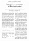 Research paper thumbnail of Post-operative cognitive dysfunction in the elderly