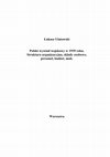 Research paper thumbnail of Łukasz Ulatowski, Polski wywiad wojskowy w 1939 roku. Struktura organizacyjna, składy osobowe, personel, budżet, mob.