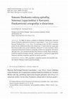 Research paper thumbnail of Simono Daukanto rašytų epitafijų Simonui Lopacinskiui ir Kotrynei Daukantienei ortografija ir datavimas (Orthography and Time of the Epitaphs written by Simonas Daukantas for Simonas Lopacinskis (d. 1814) and Kotrynė Daukantienė (d. 1847))