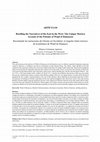 Research paper thumbnail of “Retelling the Narratives of the East in the West: The Unique Morisco Account of the Polemic of Wāṣil of Damascus/Recontando las narraciones de Oriente en Occidente: el singular relato morisco de la polémica de Wāṣil de Damasco”.