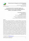 Research paper thumbnail of Validation Of The "Sladecom" Model As A Contemporary Panacea For The Improvement Of Formal Land Market In Nigeria