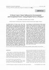 Research paper thumbnail of Is breast cancer cluster influenced by environmental and occupational factors among hospital nurses in Hungary?