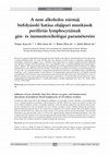 Research paper thumbnail of [Influence of non-alcoholic fatty liver disease on geno- and immunotoxic alterations of peripheric blood lymphocytes of oil refinery workers]