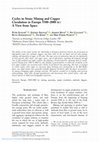 Research paper thumbnail of Cycles in Stone Mining and Copper Circulation in Europe 5500-2000 BC: A View from Space