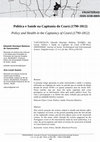 Research paper thumbnail of Política e Saúde na Capitania do Ceará (1790-1812)