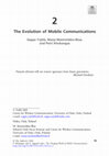 Research paper thumbnail of The Evolution of Mobile Communications