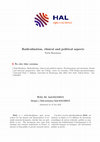 Research paper thumbnail of Radicalization, clinical and political aspects