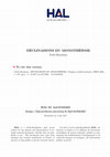 Research paper thumbnail of Déclinaisons du monothéisme