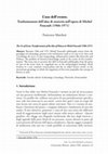 Research paper thumbnail of L'uso dell'evento. Trasformazioni dell'idea di storicità nell'opera di Michel Foucault (1966- 1971), «Consecutio Rerum», 14, 2024