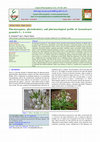 Research paper thumbnail of Pharmacognosy, phytochemistry and pharmacological profile of Gynandropsis gynandra L.: A review