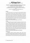 Research paper thumbnail of Peningkatan Produktivitas Melalui Downtime Reducing Pada Industri Food &amp; Beverage di Kabupaten Tangerang