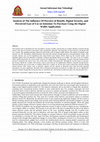 Research paper thumbnail of Analysis of The Influence Of Perceive of Benefit, Digital Security, and Perceived Ease of Use on Intention To Purchase Using the Digital Wallet Application