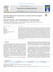 Research paper thumbnail of Innovative approach for the protection of recycled concrete by biogenic silica biodeposition