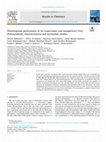 Research paper thumbnail of Photoresponse performance of Au (nanocluster and nanoparticle) TiO2: Photosynthesis, characterization and mechanism studies