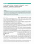 Research paper thumbnail of A Case Series of Resin Infiltration as Minimally Invasive Method for Treatment of Enamel Opacities