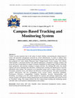 Research paper thumbnail of Campus-Based Tracking and Monitoring System