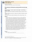 Research paper thumbnail of Sit-to-stand test: Performance and determinants across the age-span