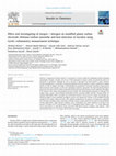 Research paper thumbnail of Effect and investigating of oxygen / nitrogen on modified glassy carbon electrode chitosan/carbon nanotube and best detection of nicotine using Cyclic voltammetry measurement technique