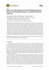 Research paper thumbnail of Effect of Load Changes on Hybrid Shipboard Power Systems and Energy Storage as a Potential Solution: A Review